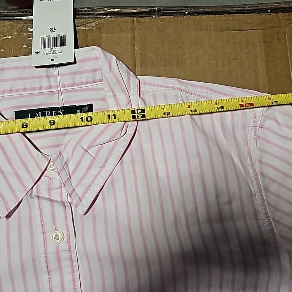 Lauren by Ralph Lauren Womens Button Down Shirt - Picture 8 of 8